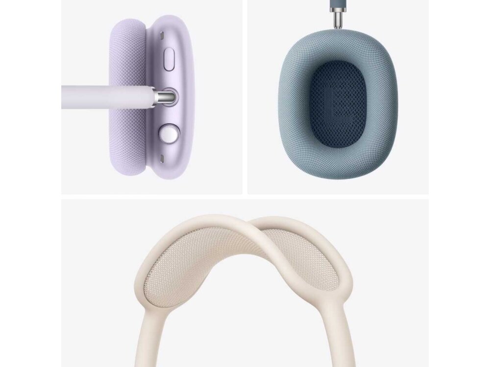 Ausinės Apple AirPods Max Starlight (USB-C) 1 Ausinės Apple AirPods Max Starlight (USB-C) 1