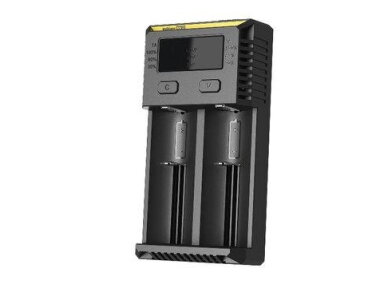 BATTERY CHARGER 2-SLOT/INTELLICHARGER NEW I2 NITECORE