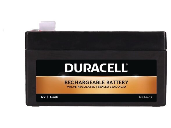 BATTERY 12V 1.3AH VRLA/DR1.3-12 DURACELL BATTERY 12V 1.3AH VRLA/DR1.3-12 DURACELL