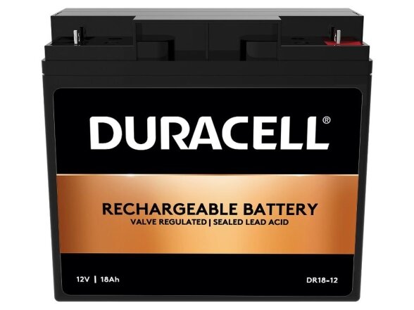 BATTERY 12V 18AH VRLA/DR18-12 DURACELL BATTERY 12V 18AH VRLA/DR18-12 DURACELL