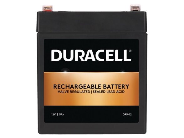 BATTERY 12V 5AH VRLA/DR5-12 DURACELL BATTERY 12V 5AH VRLA/DR5-12 DURACELL