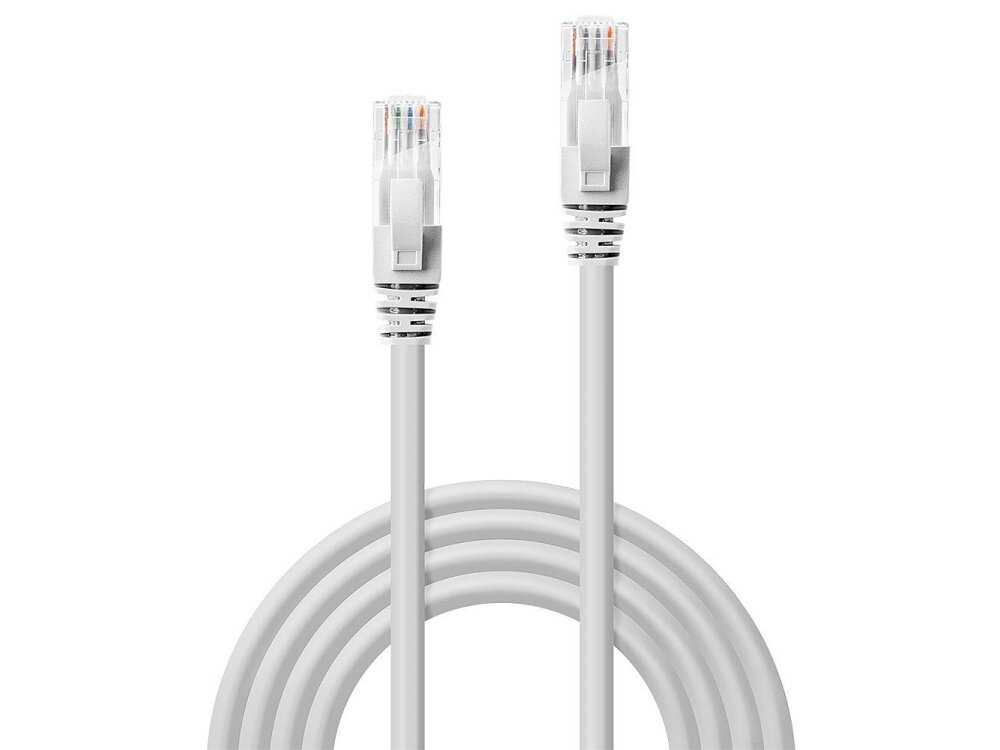 CABLE CAT6 U/UTP 0.5M/WHITE 48091 LINDY 1