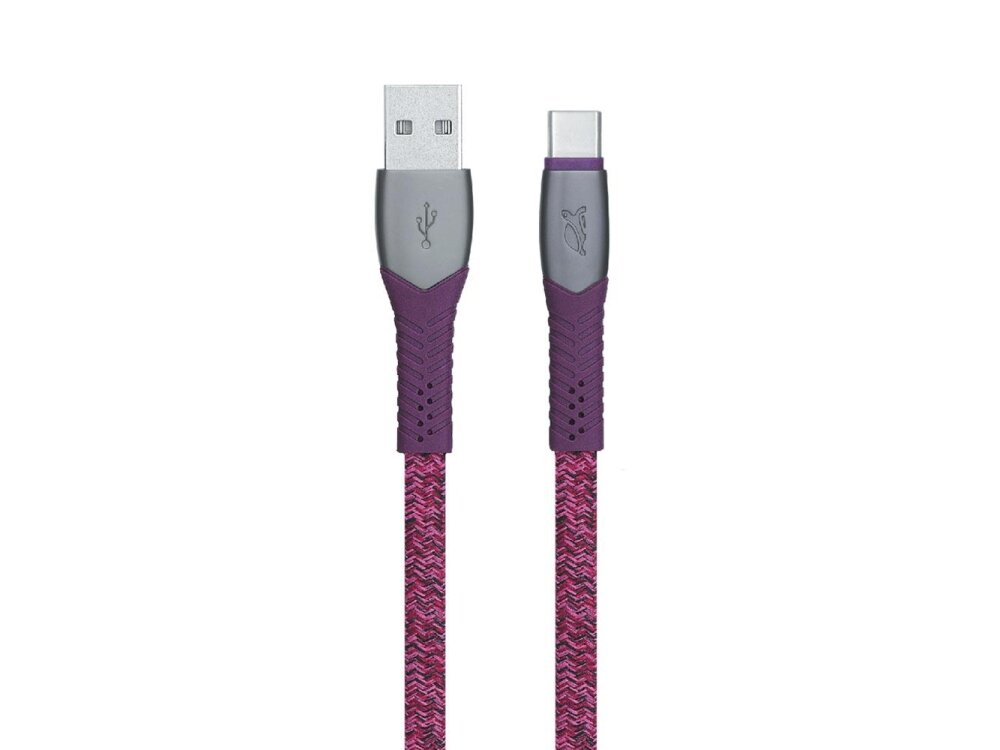 CABLE USB-C TO USB2 1.2M/RED PS6102 RD12 RIVACASE