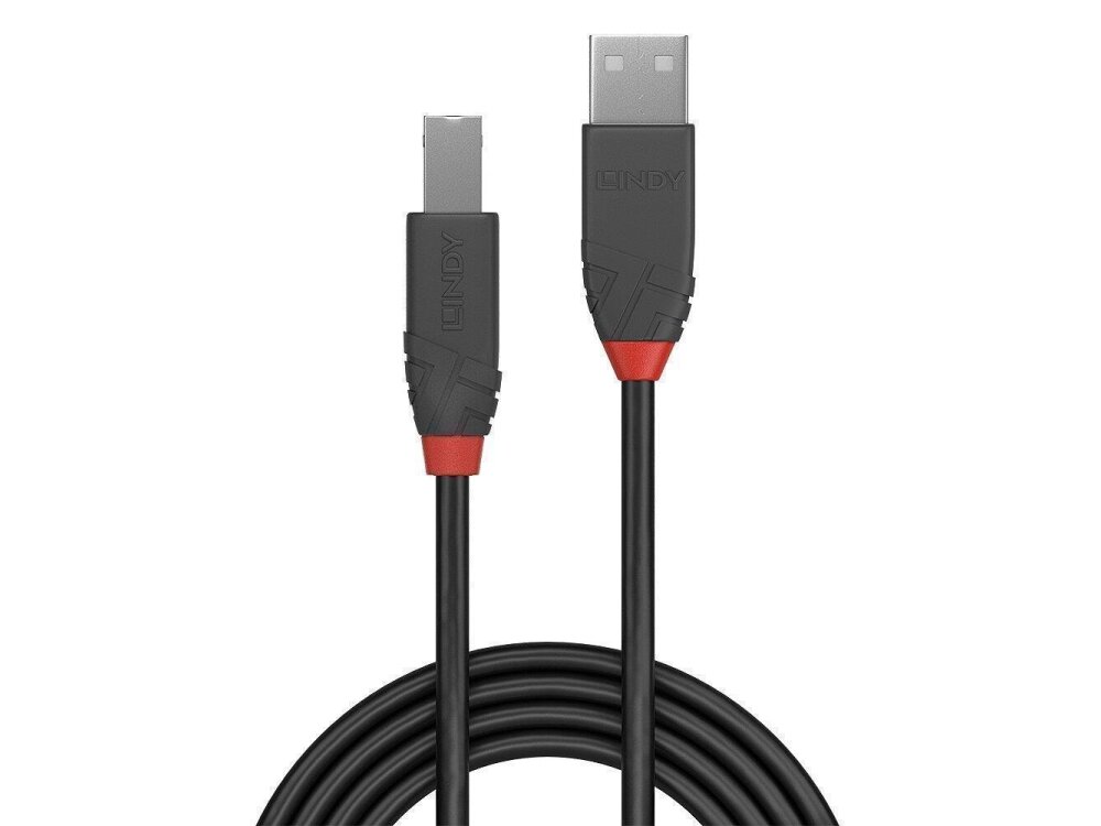 CABLE USB2 A-B 2M/ANTHRA 36673 LINDY 1 CABLE USB2 A-B 2M/ANTHRA 36673 LINDY 1