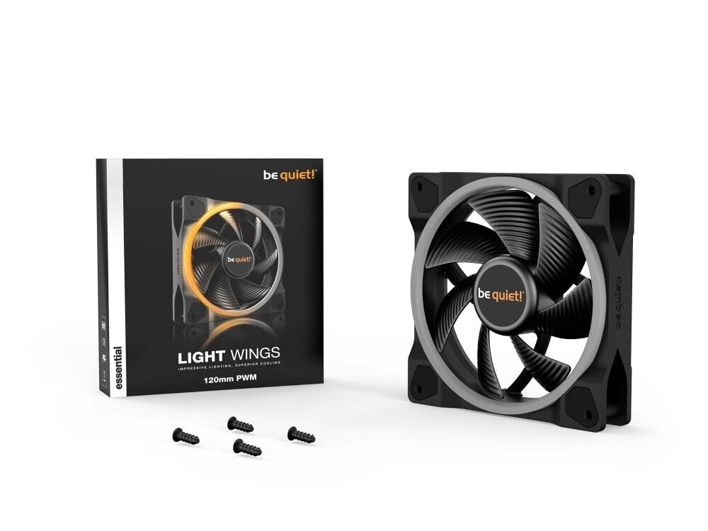 CASE FAN 120MM LIGHT WINGS/BL072 BE QUIET 3 CASE FAN 120MM LIGHT WINGS/BL072 BE QUIET 3
