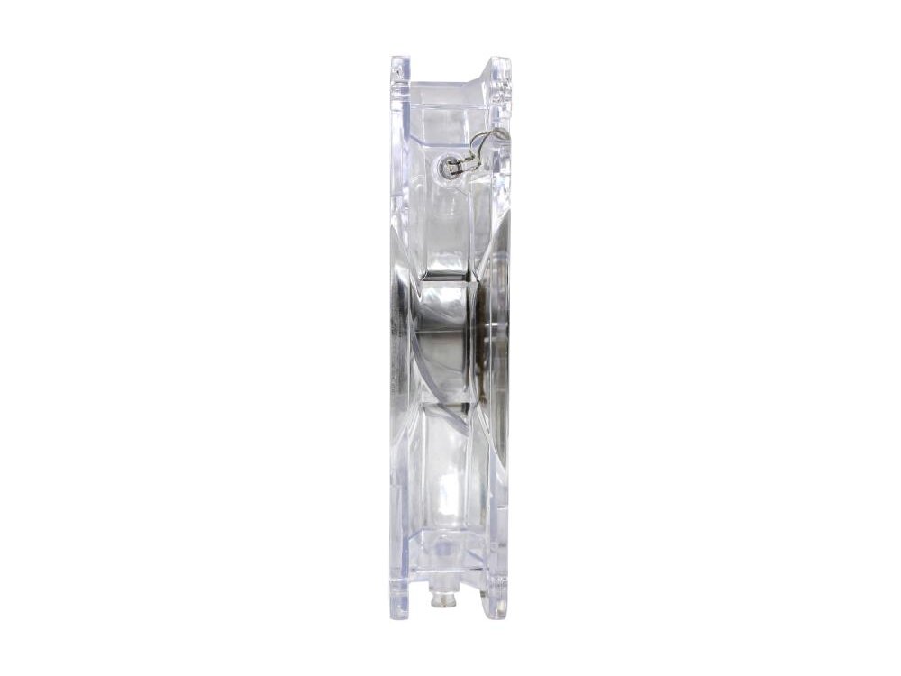CASE FAN 120MM TRANSP 3PIN+4P/RED 12V XF046 XILENCE 4