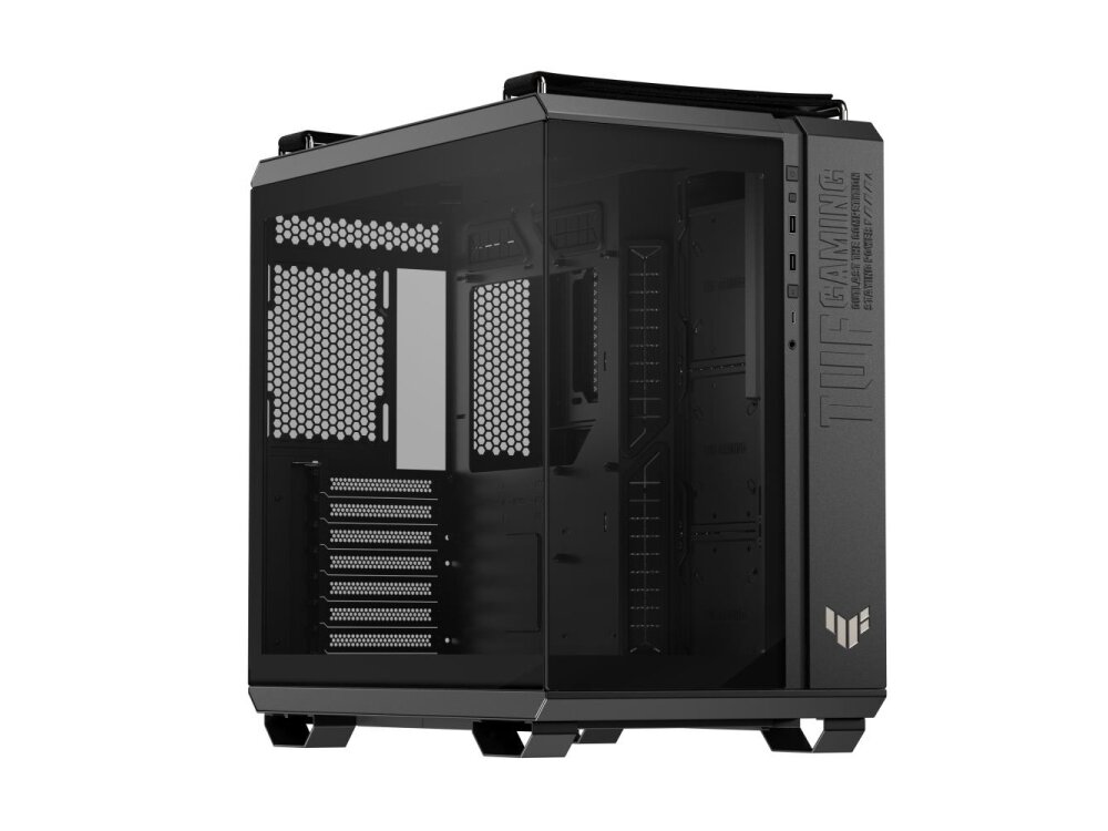 Case|ASUS|TUF Gaming GT502 Horizon|MidiTower|Case product features Transparent panel|Not included|ATX|MicroATX|MiniITX|Colour Black|TUFGAMINGGT502HORIZON