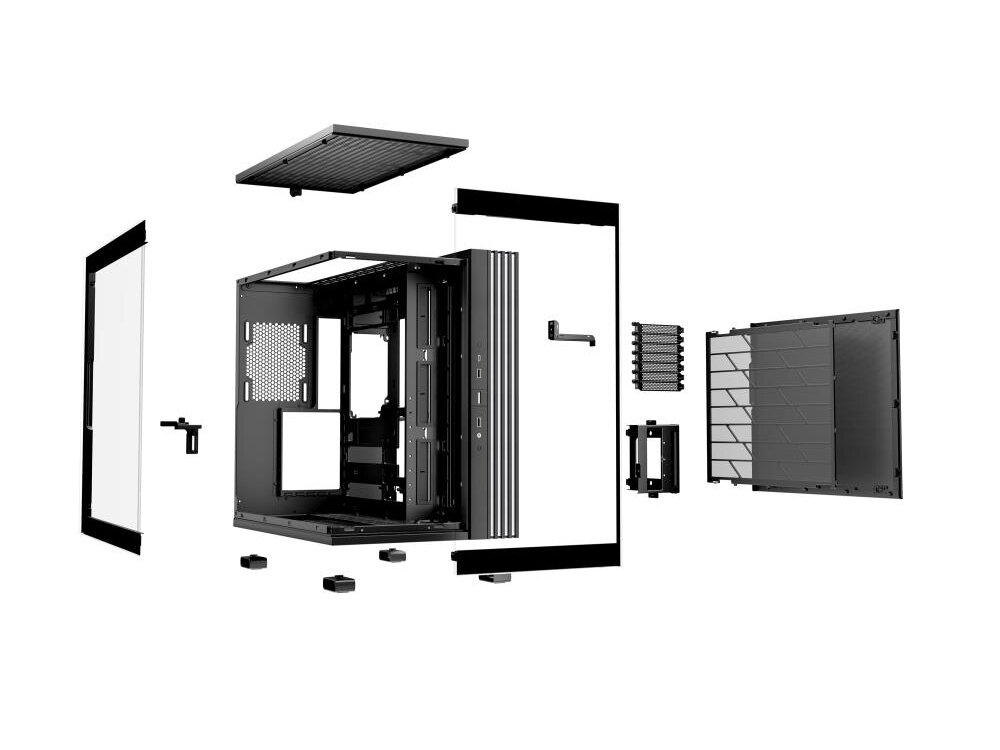 Case|BE QUIET|LIGHT BASE 600 DX|Tower|Case product features Transparent panel|ATX|MicroATX|MiniITX|Colour Black|BGW65 1