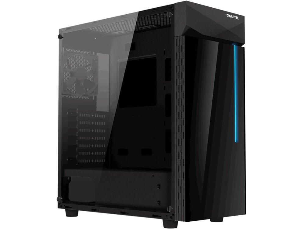 Case|GIGABYTE|C200 GLASS|MidiTower|Not included|ATX|MicroATX|MiniITX|Colour Black|GB-C200G Case|GIGABYTE|C200 GLASS|MidiTower|Not included|ATX|MicroATX|MiniITX|Colour Black|GB-C200G