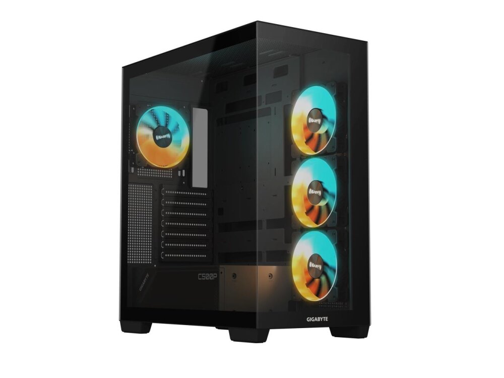 Case|GIGABYTE|GB-C500P ST|MidiTower|Case product features Transparent panel|ATX|MicroATX|MiniITX|Colour Black|GB-C500PST Case|GIGABYTE|GB-C500P ST|MidiTower|Case product features Transparent panel|ATX|MicroATX|MiniITX|Colour Black|GB-C500PST