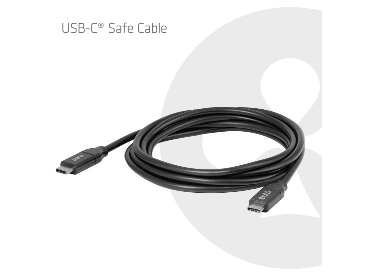 CABLE USB-C 2M/CAC-2506 CLUB3D 1 CABLE USB-C 2M/CAC-2506 CLUB3D 1