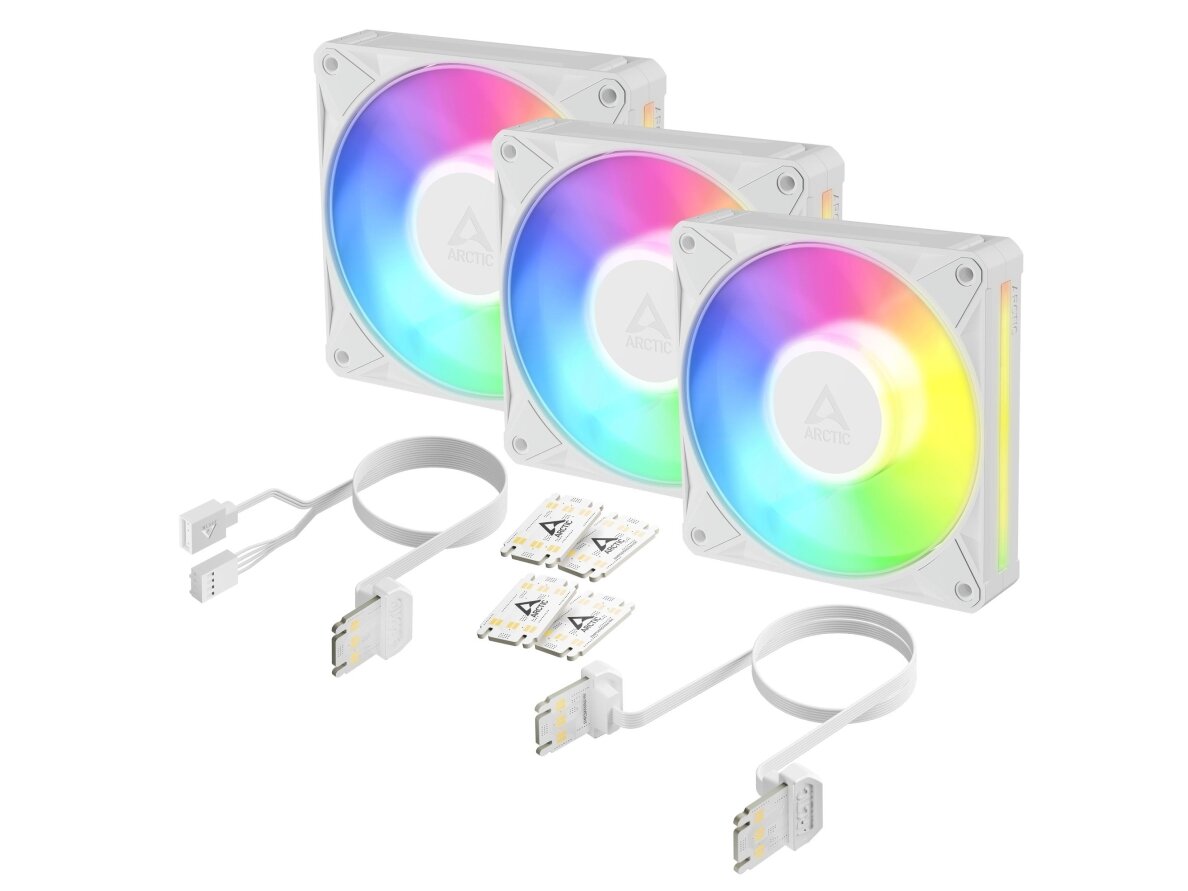 CASE FAN 120MM BIONIX P12 ARGB/3-PACK WHT ACFAN00338A ARCTIC CASE FAN 120MM BIONIX P12 ARGB/3-PACK WHT ACFAN00338A ARCTIC