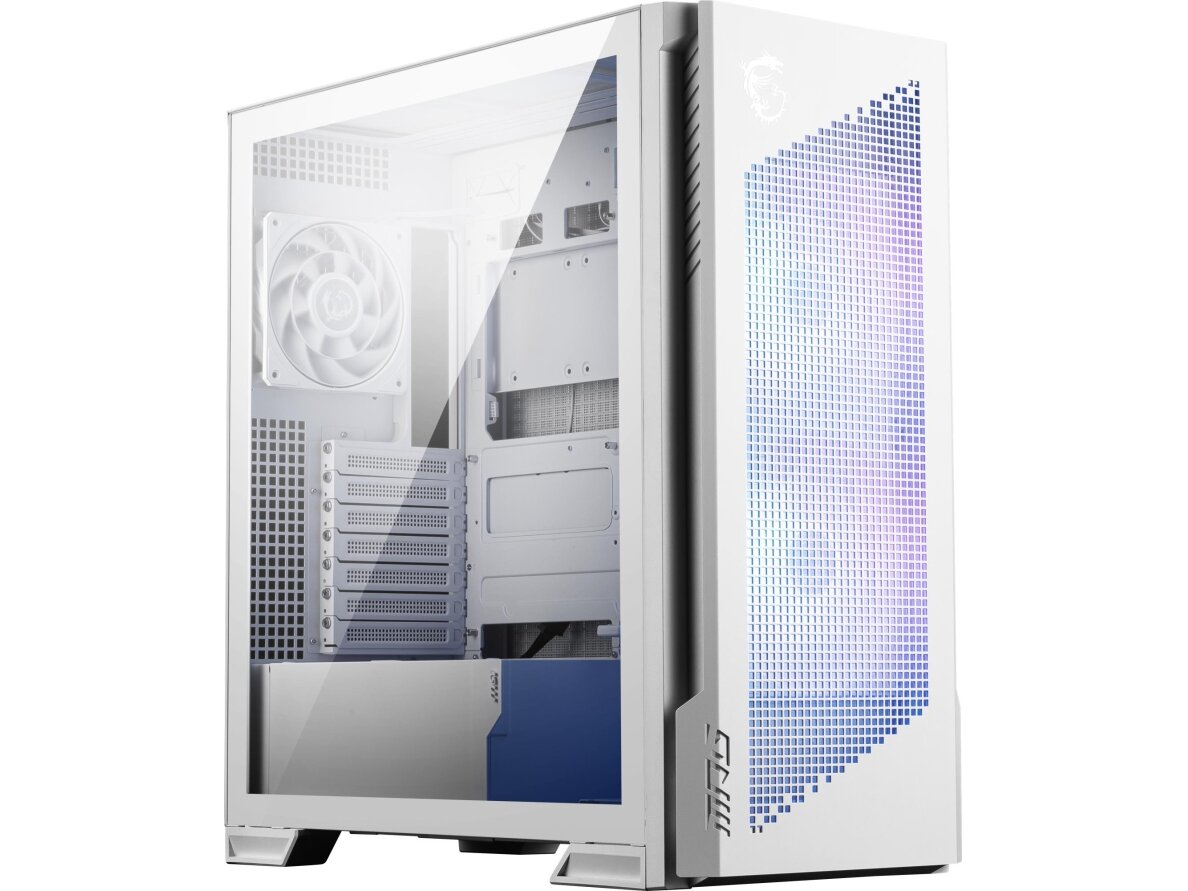 Case|MSI|ATX/micro ATX/Mini-ITX/EATX|White|Midi Tower|PC|VELOX300RAIRFLOWPZWH 6