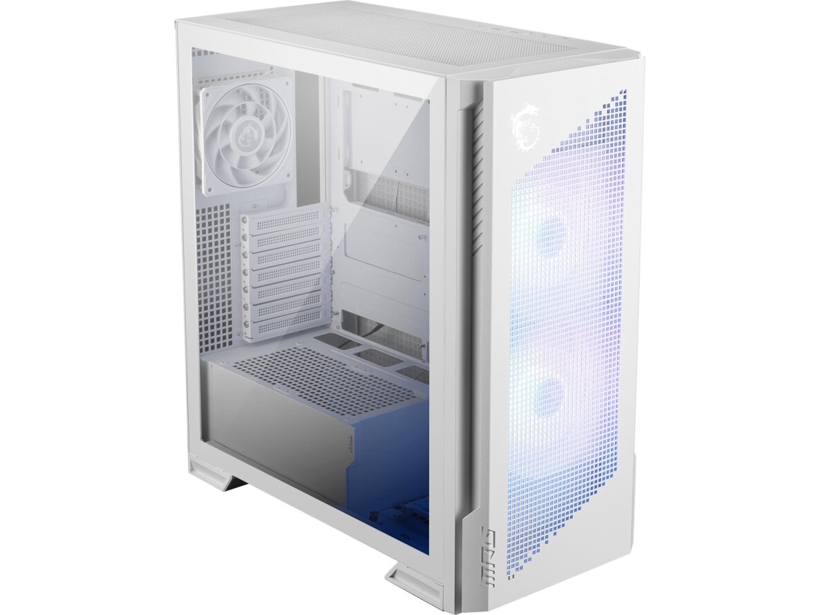 Case|MSI|ATX/micro ATX/Mini-ITX/EATX|White|Midi Tower|PC|VELOX300RAIRFLOWPZWH 8