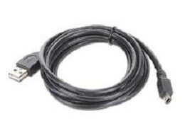 CABLE USB2 AM-MINI 1.8M BLACK/CCP-USB2-AM5P-6 GEMBIRD