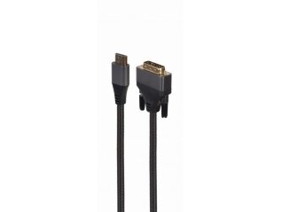 CABLE HDMI-DVI 1.8M/CC-HDMI-DVI-4K-6 GEMBIRD CABLE HDMI-DVI 1.8M/CC-HDMI-DVI-4K-6 GEMBIRD