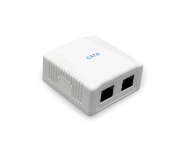 CABLE ACC MOUNT BOX CAT6 UTP/2P NCAC-2U6-01 GEMBIRD