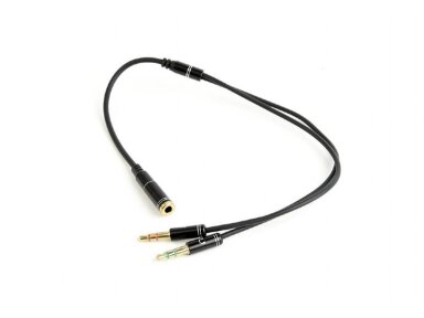 CABLE AUDIO 3.5MM SOCKET TO/2X3.5MM PLUG CCA-418M GEMBIRD