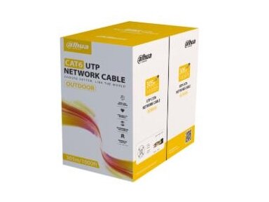 CABLE CAT6 UTP 305M BLACK/PFM920-6UN DAHUA