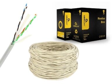 CABLE CAT6 UTP 305M GRAY/UPC-6004SE-L GEMBIRD