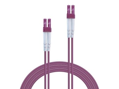 CABLE FIBRE OPTIC LC/LC OM4 1M/46340 LINDY