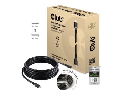 CABLE HDMI 7.5M/M/M CAC-1378 CLUB3D