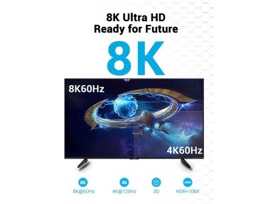CABLE HDMI 8K/10M BLACK AANBL VENTION