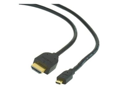 CABLE HDMI-MICRO HDMI 1.8M/V.2.0 BLK CC-HDMID-6 GEMBIRD