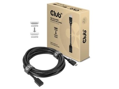 CABLE HDMI TO HDMI 5M/M/F CAC-1325 CLUB3D