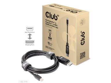 CABLE MINI DP TO DP 2M/M/M CAC-1115 CLUB3D