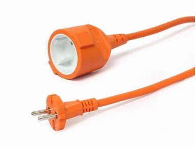 CABLE POWER EXTENSION 20M/ORANGE PC-186XOD-O-20M GEMBIRD