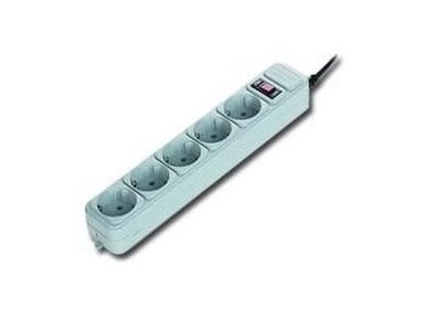 CABLE POWER EXTENSION 3M/5OUTL SPG3-B-10C GEMBIRD