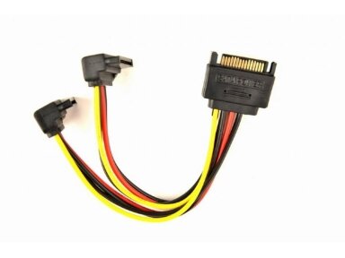 CABLE POWER SPLITTER SATA/0.15M CC-SATAM2F-02 GEMBIRD