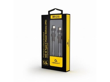 CABLE USB-C PD 1.5M/CC-USB2B-CMCM100-1.5M GEMBIRD