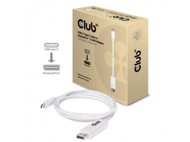 CABLE USB-C TO DP 1.2M/M/M CAC-1517 CLUB3D