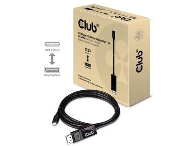 CABLE USB-C TO DP 1.8M/M/M CAC-1557 CLUB3D