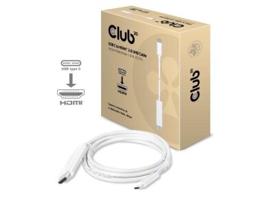 CABLE USB-C TO HDMI 1.8M/M/M CAC-1514 CLUB3D