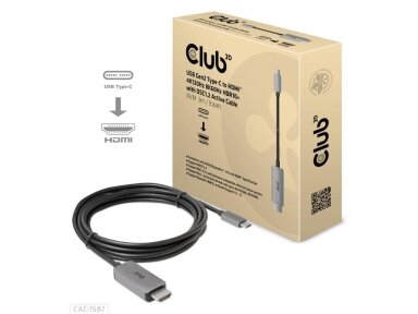 CABLE USB-C TO HDMI 3M/M/M CAC-1587 CLUB3D