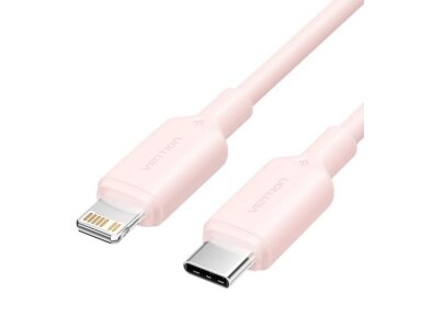 CABLE USB-C TO LIGHTNING/1M PINK LAKPF VENTION