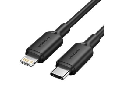 CABLE USB-C TO LIGHTNING/2M BLACK LAKBH VENTION