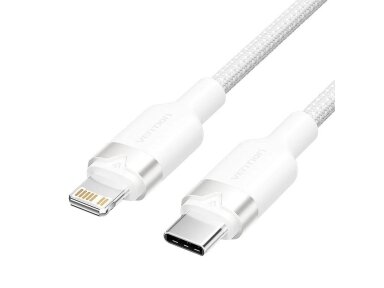 CABLE USB-C TO LIGHTNING/2M WHITE LALWH VENTION