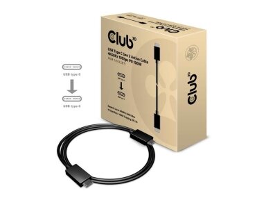 CABLE USB-C TO USB-C 1M/M/M CAC-1522 CLUB3D