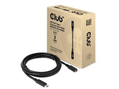 CABLE USB-C TO USB-C 2M/M/F CAC-1529 CLUB3D