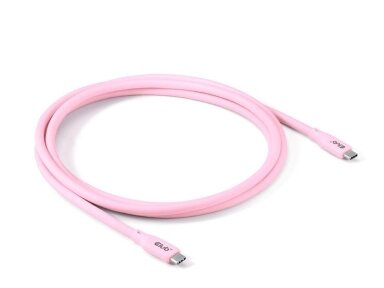 CABLE USB-C TO USB-C 2M/M/M PINK CAC-3002 CLUB3D