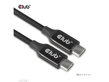 CABLE USB-C TO USB-C 5M/M/M CAC-1535 CLUB3D
