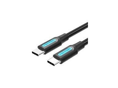 CABLE USB-C TO USB-C/1M BLACK COSBF VENTION