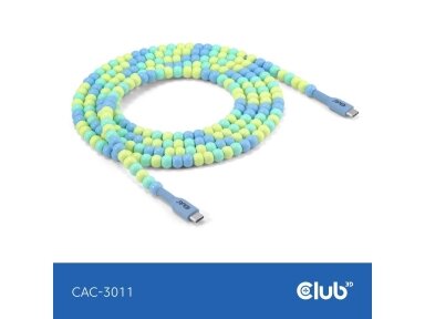 CABLE USB-C TO USB-C/BLUE CAC-3011 CLUB3D