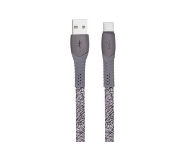 CABLE USB-C TO USB2.0 1.2M/GREY PS6102 GR12 RIVACASE