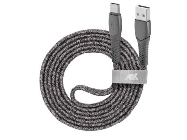 CABLE USB-C TO USB2.0 1.2M/GREY PS6102 GR12 RIVACASE