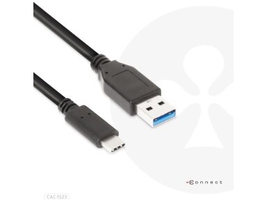 CABLE USB-C TO USB3.1 1M/M/M CAC-1523 CLUB3D